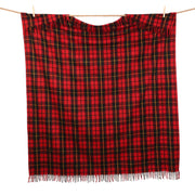 Highland Wool Blend Tartan Blanket Throw Wallace - Heritage Of Scotland - WALLACE