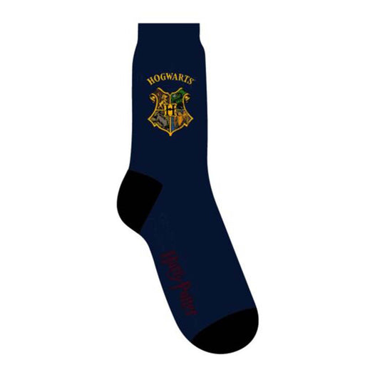 Hogwarts Crest Socks - Heritage Of Scotland - NAVY