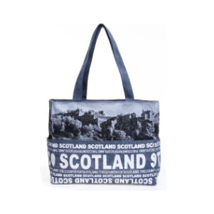 Holly Photo Bag Scotland - Heritage Of Scotland - NAVY/WHITE