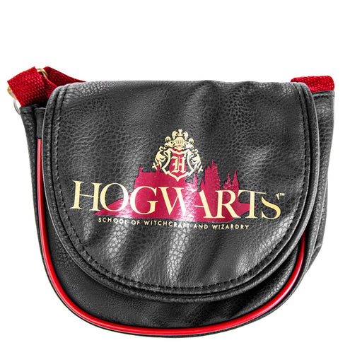 Hp Black Hogwarts Premium Saddle Bag - Heritage Of Scotland - NA