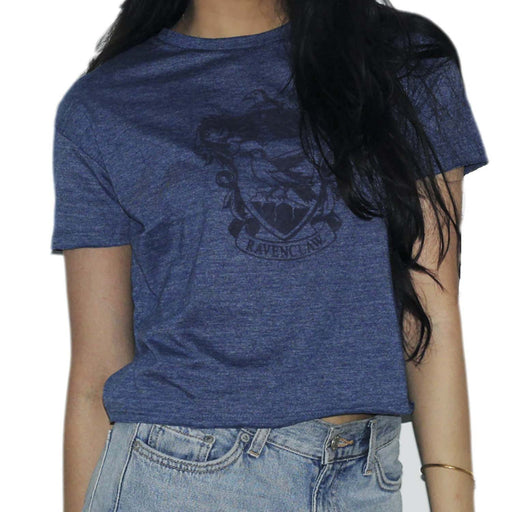 Hp Ravenclaw Womens Cropped Tshirt - Heritage Of Scotland - NA