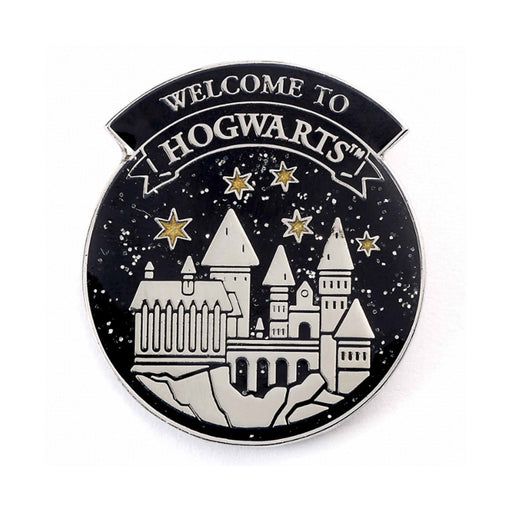 Hp Welcome To Hogwarts Pin Badge - Heritage Of Scotland - NA