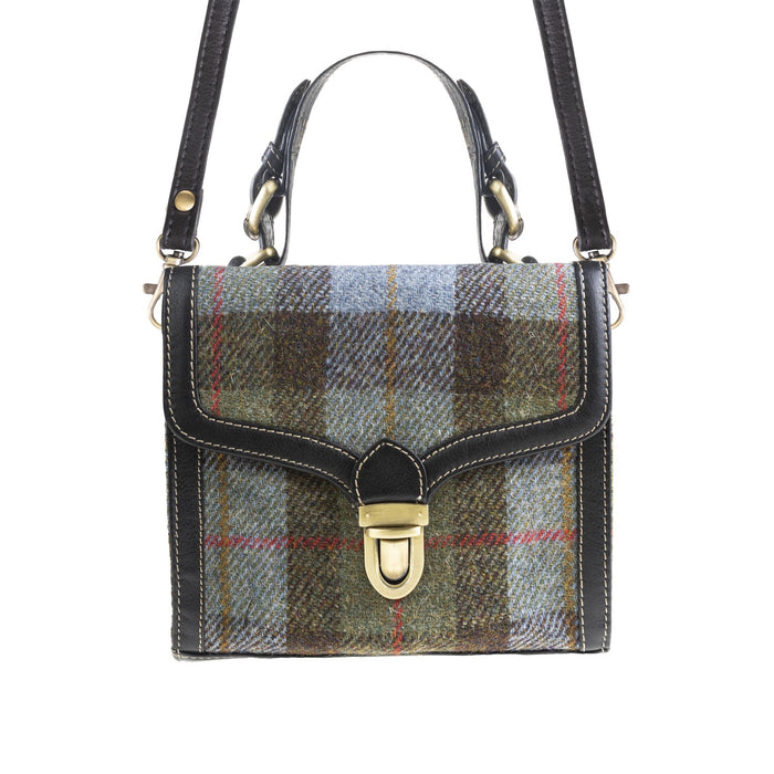 Ht Ladies Handbag Lovat Check / Black - Heritage Of Scotland - LOVAT CHECK / BLACK