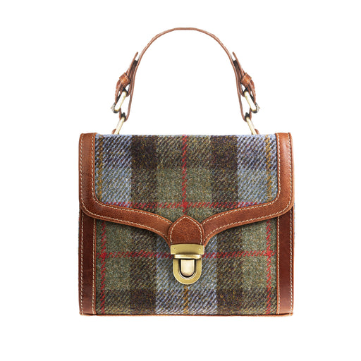 Ht Ladies Handbag Lovat Check / Tan - Heritage Of Scotland - LOVAT CHECK / TAN