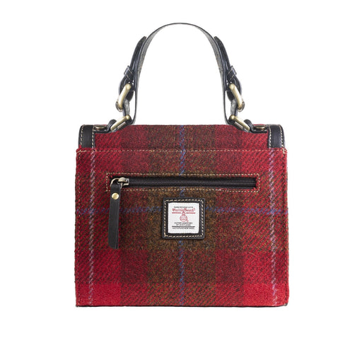 Ht Ladies Handbag Red Check A / Black - Heritage Of Scotland - RED CHECK A / BLACK