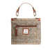 Ht Ladies Handbag Tan & Brown Herringbone / Tan - Heritage Of Scotland - TAN & BROWN HERRINGBONE / TAN