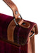 Ht Leather Satchel Bag Cerise Check / Tan - Heritage Of Scotland - CERISE CHECK / TAN