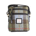 Ht Leather Small Ladies Cross Body Bag Lovat Check / Black - Heritage Of Scotland - LOVAT CHECK / BLACK