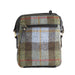 Ht Leather Small Ladies Cross Body Bag Lovat Check / Black - Heritage Of Scotland - LOVAT CHECK / BLACK