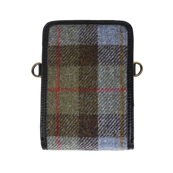 Ht Travel Cross Body Bag Lovat Check / Black - Heritage Of Scotland - LOVAT CHECK / BLACK