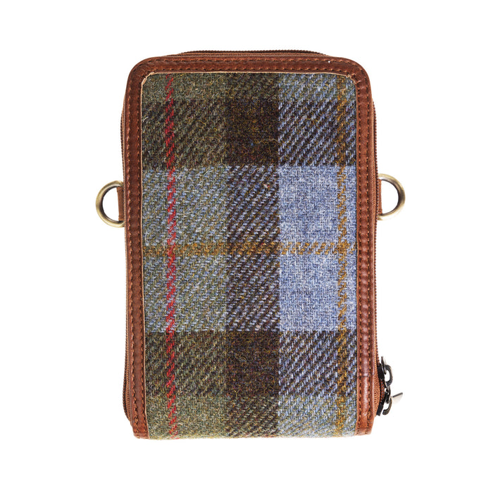 Ht Travel Cross Body Bag Lovat Check / Tan - Heritage Of Scotland - LOVAT CHECK / TAN