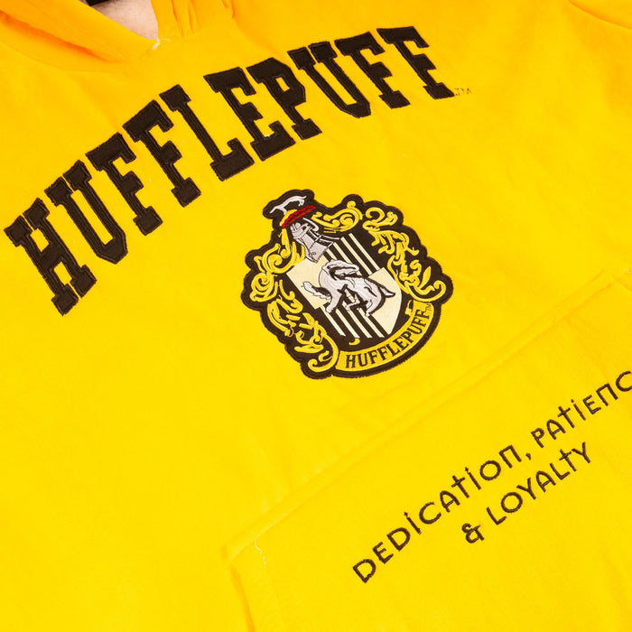Hufflepuff Adult Blanket Hoodie - Heritage Of Scotland - NA