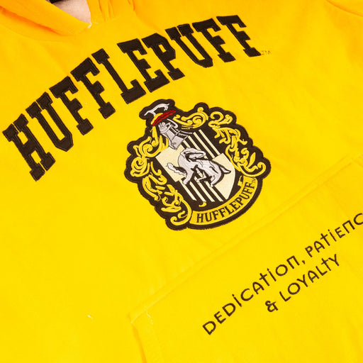 Hufflepuff Kids Blanket Hoodie - Heritage Of Scotland - NA