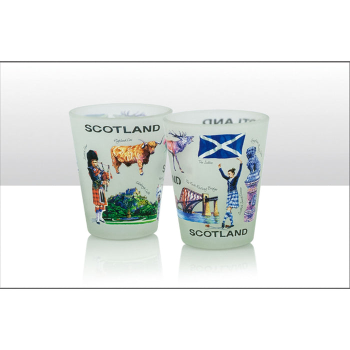 Iconic Scotland Shot Glass - Heritage Of Scotland - NA