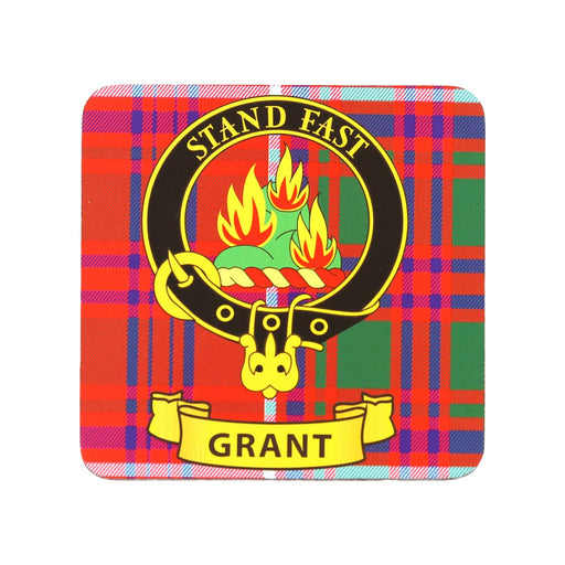 Kc Clan Cork Coaster Grant - Heritage Of Scotland - GRANT