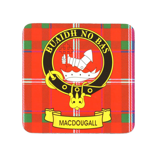Kc Clan Cork Coaster Macdougall - Heritage Of Scotland - MACDOUGALL