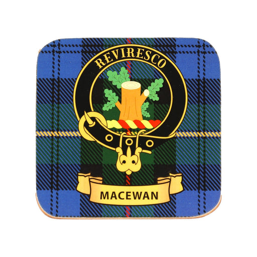 Kc Clan Cork Coaster Macewan - Heritage Of Scotland - MACEWAN