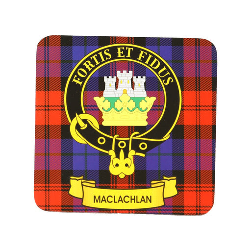 Kc Clan Cork Coaster Maclachlan - Heritage Of Scotland - MACLACHLAN