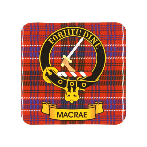 Kc Clan Cork Coaster Macrae - Heritage Of Scotland - MACRAE