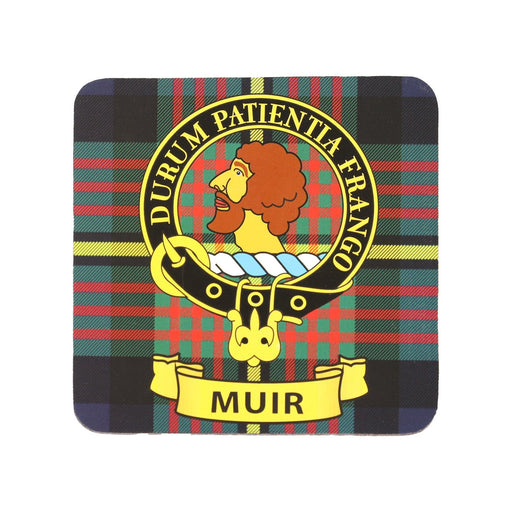 Kc Clan Cork Coaster Muir - Heritage Of Scotland - MUIR