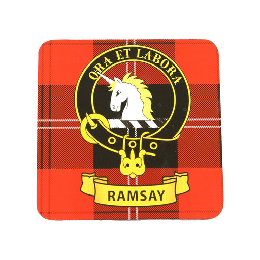 Kc Clan Cork Coaster Ramsay - Heritage Of Scotland - RAMSAY