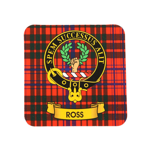 Kc Clan Cork Coaster Ross - Heritage Of Scotland - ROSS