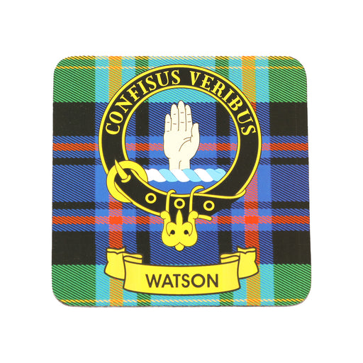 Kc Clan Cork Coaster Watson - Heritage Of Scotland - WATSON