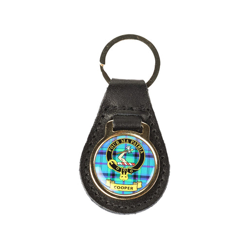 Kc Clan Leather Key Fob Cooper - Heritage Of Scotland - COOPER