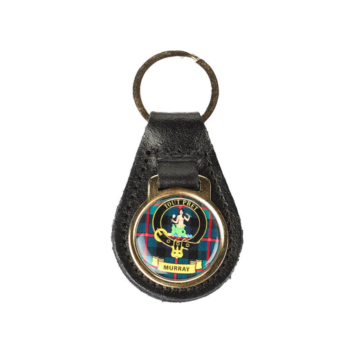 Kc Clan Leather Key Fob Murray - Heritage Of Scotland - MURRAY