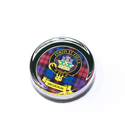 Kc Clan Paper Weight Glass Maclachlan - Heritage Of Scotland - MACLACHLAN