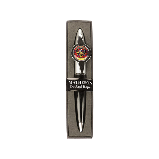 Kc Clan Pen Matheson Red - Heritage Of Scotland - MATHESON RED