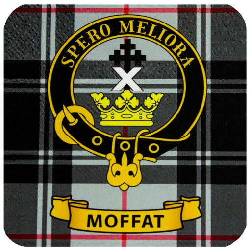 Kc Clan Square Cork Coaster Mowat - Heritage Of Scotland - MOWAT