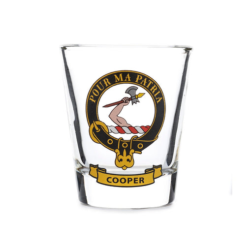 Kc Clan Tot Glass Cooper - Heritage Of Scotland - COOPER