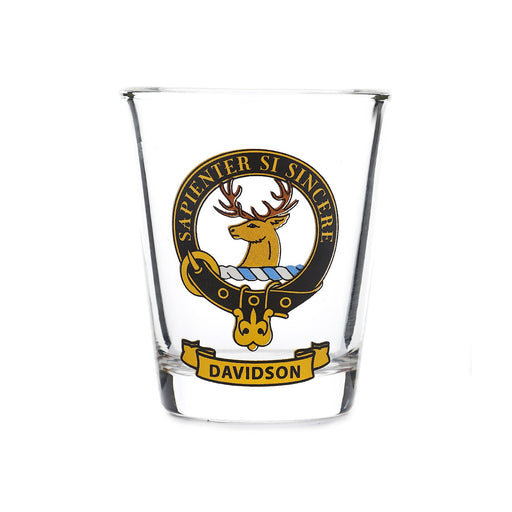Kc Clan Tot Glass Davidson - Heritage Of Scotland - DAVIDSON