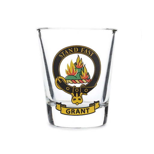 Kc Clan Tot Glass Grant - Heritage Of Scotland - GRANT