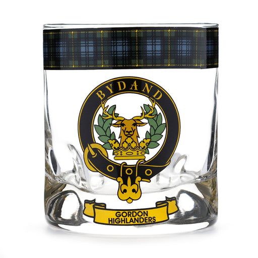 Kc Clan Whisky Glass Gordon Highlanders - Heritage Of Scotland - GORDON HIGHLANDERS