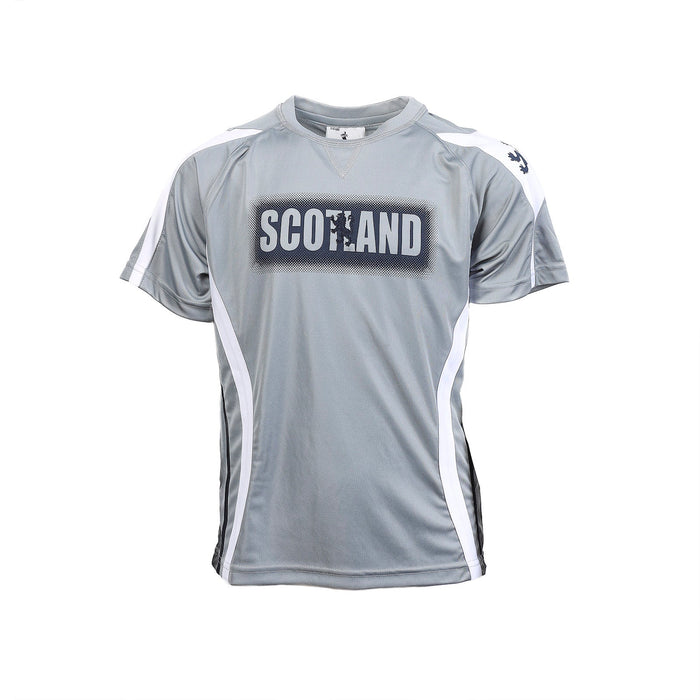 Kids Cool T-Shirt Grey - Heritage Of Scotland - GREY