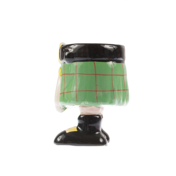 Kilt Egg Cup Green - Heritage Of Scotland - GREEN