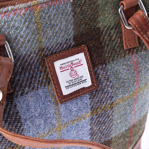 Ladies Ht Hand Bag - Heritage Of Scotland - LOVAT CHECK / TAN