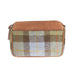 Ladies Ht Leather Body Bag Lovat Check / Tan - Heritage Of Scotland - LOVAT CHECK / TAN