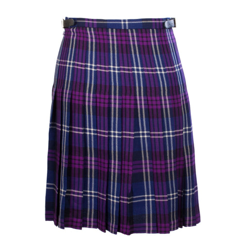 Ladies Knee Length Tartan Kilted Skirt Heritage Of Scotland - Heritage Of Scotland - HERITAGE OF SCOTLAND