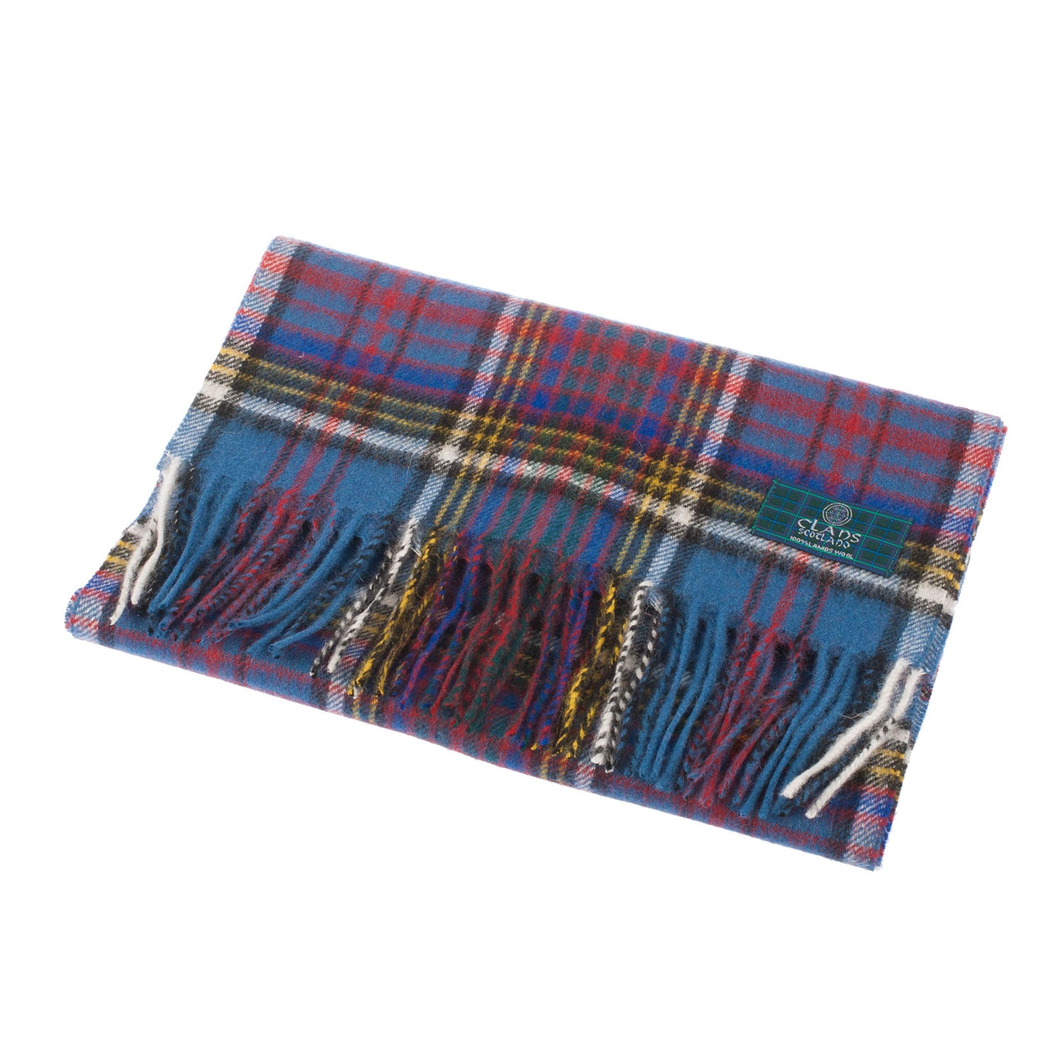 thumbnail image 2 of Ingles Buchan Clan Duncan Tartan Scottish Wool Scarf – 10x54 Inches, 100% Wool 2 of 3
