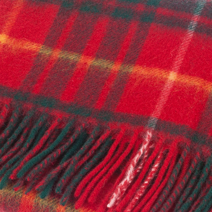Lambswool Scottish Tartan Clan Scarf Bruce - Heritage Of Scotland - BRUCE