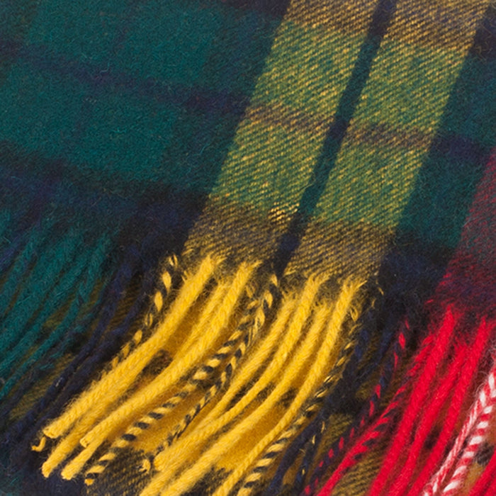 Lambswool Scottish Tartan Clan Scarf Buchanan Modern - Heritage Of Scotland - BUCHANAN MODERN