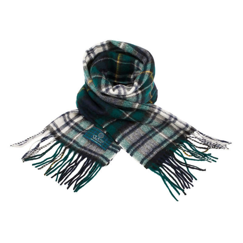 Lambswool Scottish Tartan Clan Scarf Campbell Dress - Heritage Of Scotland - CAMPBELL DRESS