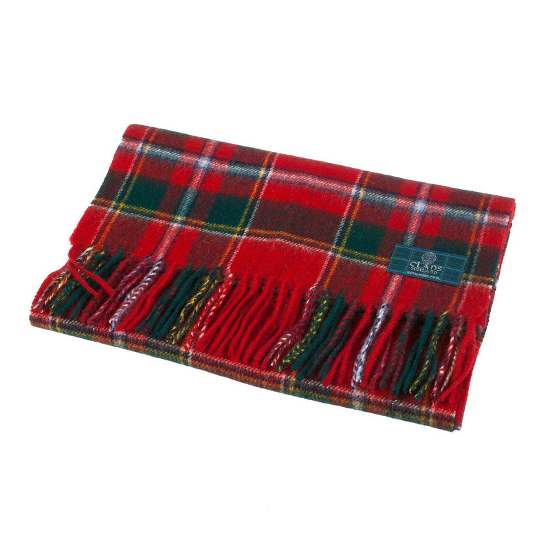 Lambswool Scottish Tartan Clan Scarf Drummond Of Perth - Heritage Of Scotland - DRUMMOND OF PERTH