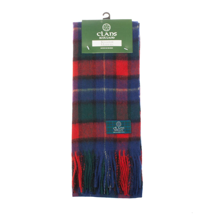 Lambswool Scottish Tartan Clan Scarf Kilgour - Heritage Of Scotland - KILGOUR