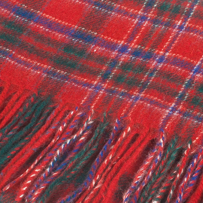 Lambswool Scottish Tartan Clan Scarf Macalister - Heritage Of Scotland - MACALISTER