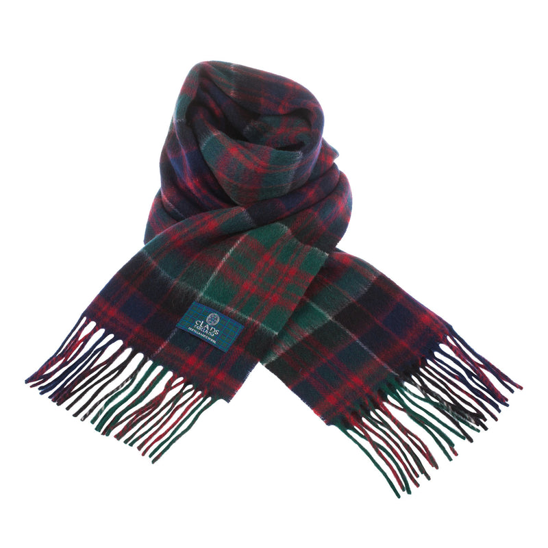 Lambswool Scottish Tartan Clan Scarf Macdonald Of Clanranald - Heritage Of Scotland - MACDONALD OF CLANRANALD