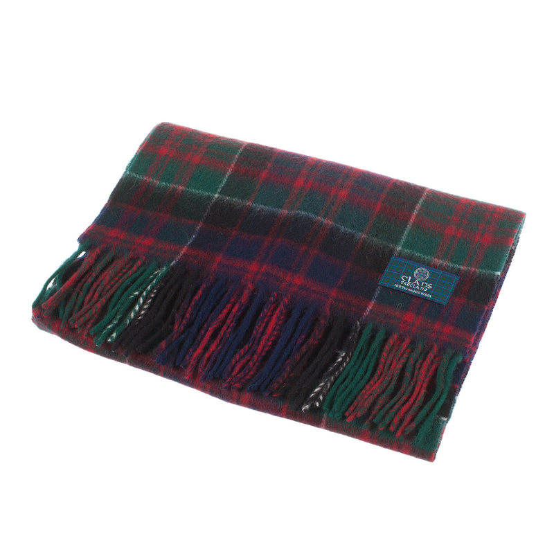 Lambswool Scottish Tartan Clan Scarf Macdonald Of Clanranald - Heritage Of Scotland - MACDONALD OF CLANRANALD